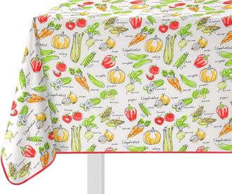 KASANOVA Tovaglia antimacchia 140x230 cm orto