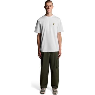 Lyle & Scott Oversized T-Shirt in White at Nordstrom, Size Xx-Large