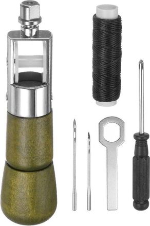 OEM Juego De Punzones De Costura - Juego De Herramientas De Punz&oacute;n Para Costura De Cuero - Verde