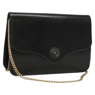 Dior Pre-owned Vintage Schoudertas - Dames - Vintage Clutch - Zwart - ONE Size - Leer - Vintage