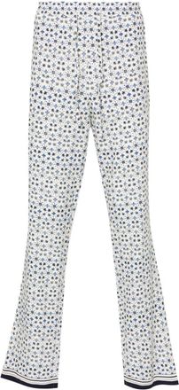Orlebar Brown Alfred straight-leg trousers - men - Viscose/Linen/Flax - S - White