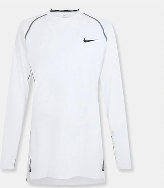 Nike Mens Crew Neck Raglan Sleeve Jersey Athletic Top - White - Size: 44