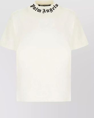 Palm Angels cotton crew neck t shirt graphic print