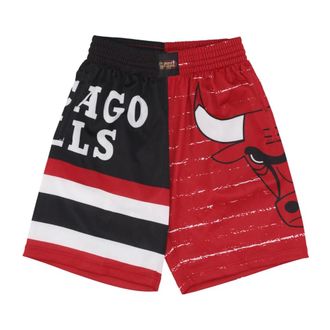 Mitchell & Ness Sportswear, male, Red, Size: XL Chicago Bulls NBA Basketball Shorts