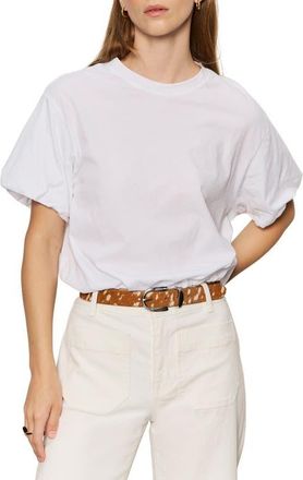 Sanctuary Pleated Bubble Top in White at Nordstrom, Size X-Small