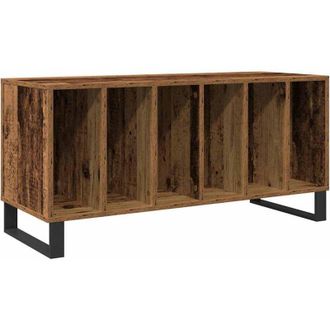 vidaXL Mueble Para Discos De Vinilo Madera Vieja 100 X 38 X 48 Cm Vidaxl