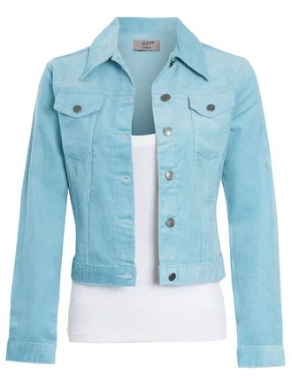 SS7 Womens Cord Jackets Cyan