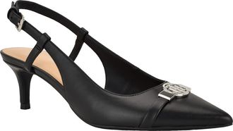 Tommy Hilfiger Talise Pointed Toe Slingback Pump in Black at Nordstrom Rack, Size 6.5