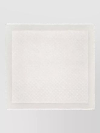 Tory Burch silk wool jacquard scarf