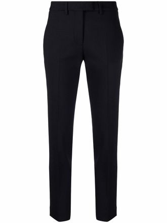 Incotex mid-rise straight-leg trousers - Blue