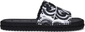 Dolce & Gabbana Cotton Sandals