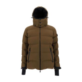 Moncler Montgetech Ski-jas - Heren - Jassen - Groen - Maat: L Zijde