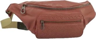 Bottega Veneta Pre-owned Belt Bags, female, Pink, Size: ONE SIZE Pre-owned Waist Bag