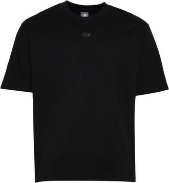 New Balance Mens Oversized Center Chest Emblem Tonal T-Shirt - Black Size XXL