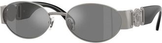Versace VE2299 10016G Gunmetal/Grey Silver Mirror