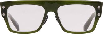Balmain B - III Demo Square Unisex Eyeglasses BPX-116-AF C-56