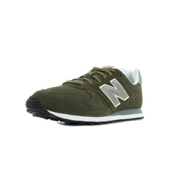 New Balance Mens 373 Core Sneakers, Olive, 3.5 UK