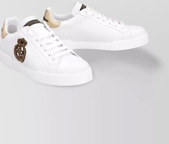 Dolce & Gabbana leather low-top sneakers