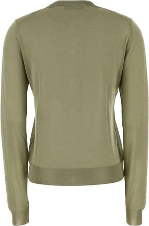 Fendi Shiny Cardigan - Green