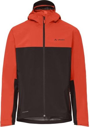 Vaude Moab Rain Jacket Velojacke f&uuml;r Herren | rot/schwarz
