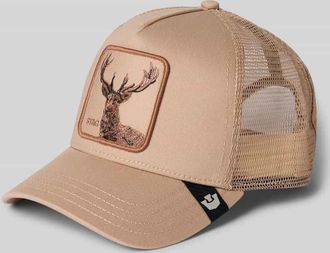 Goorin Brothers Trucker Cap mit Stitching Modell V2 Stag in Sand, Gr&ouml;&szlig;e 1
