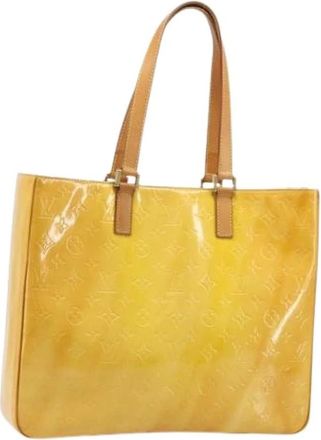Louis Vuitton Pre-owned Tote Bags, female, Yellow, Size: ONE SIZE Pre-owned Vintage Tote Bag