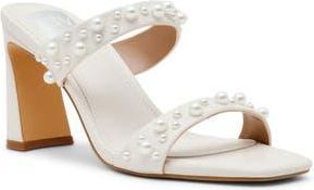 Dolce Vita Veniss Embellished Slide Sandal in Ivory at Nordstrom Rack, Size 8.5