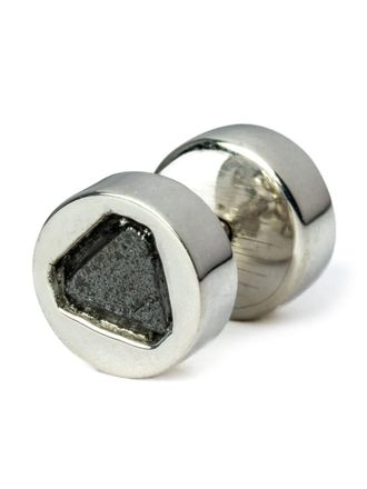 Parts Of Four Orecchino a bottone con diamante - Argento