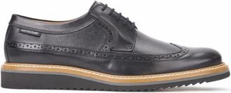 Mephisto Stijlvolle Veterschoen voor Heren - Heren - Veterschoenen - Zwart - 40 1/2 EU - Leer - Schoenen