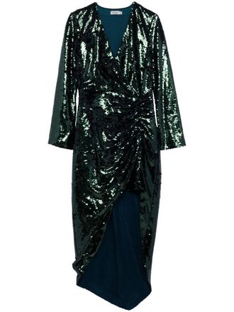 SIMKHAI Abito con paillettes Emersyn - Verde