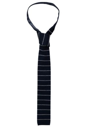 Eterna Krawatte in blau gestreift