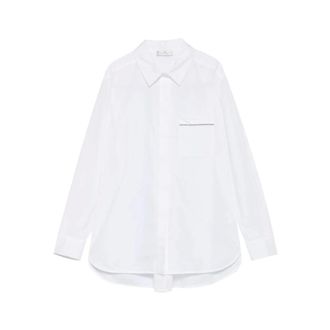 PANICALE Panicale, Overhemden, Dames, Wit, XS, Katoen, Spread Collar Shirt