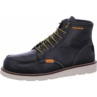 zwei Amsterdam Veterboots - Heren - Schoenen - Zwart - Maat: 44 EU Leer