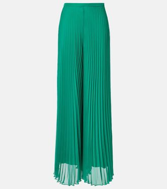 Max Mara Grembo pleated wide-leg pants
