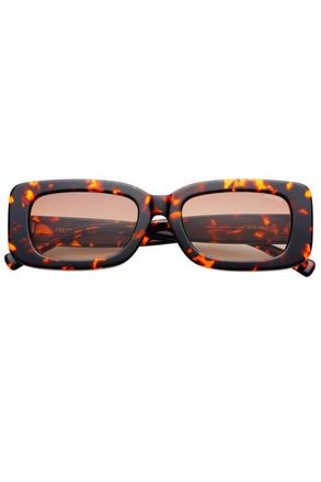 Freyrs Eyewear Noa Rectangular Sunglasses in Tortoise at Nordstrom