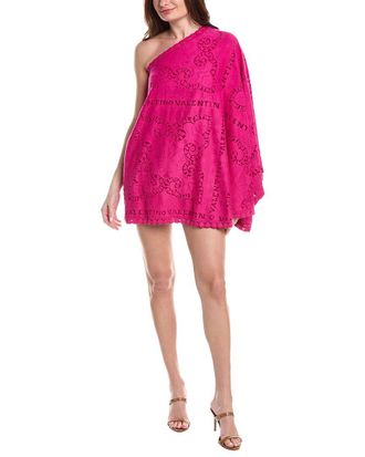 Valentino One-Shoulder Sweaterdress