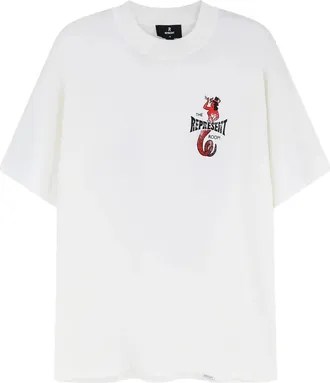 Represent The Viper Room Dice T-Shirt - Heren - T-shirts - Wit - S - Tops