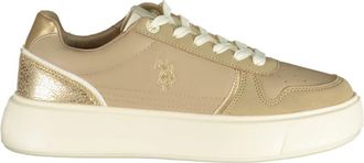 U.S.Polo Association Schoenen - Dames - Sneakers - Beige - 36 EU - Schoenen