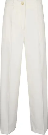 Erika Cavallini Semi Couture White Wool twill Cristel jacket