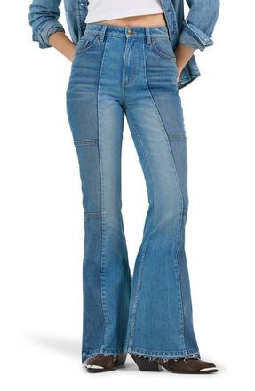 Lee High Waist Flare Leg Jeans in Big Energy at Nordstrom, Size 28