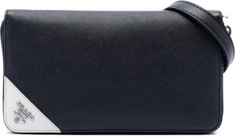 Prada Pre-owned Prada Saffiano Wallet On Strap Ladies IAK3CAF4PL4ONU8I
