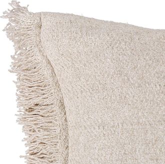 AM.PM Kussenhoes met franjes in linnen/katoen/lyocell, Ileia