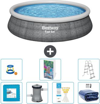 Bestway Piscina Bestway Fast Set Redonda - 457x107 Cm - 8-piezas S403