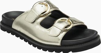 Lotus Womens Marino Womens Sandals - Gold - Size: 7