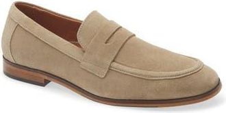 Bruno Magli Modena Loafer in Taupe Suede at Nordstrom Rack, Size 11.5