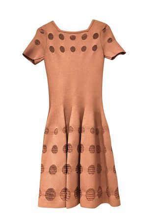 Alaia Pink Skater Dress Size 38