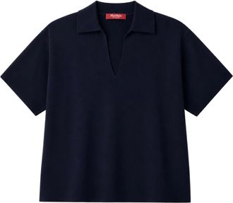 Max Mara Polo Shirts - Dames - Polos - Blauw - M - Tops