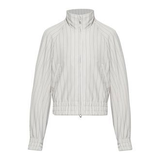 Yohji Yamamoto Light Jackets, female, Gray, Size: 2XS Turtleneck Jacket