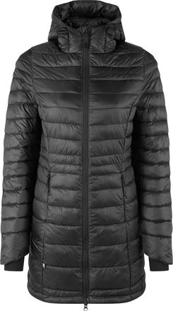 F&ouml;hn Womens Long Down Jacket Black 8