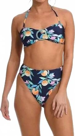 Sunshine 79 Floral Bikini Set In Blue Multi